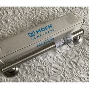 Moen R8716D1GBN Home Care 16" Concealed Screw Grab Bar - Brushed Nickel